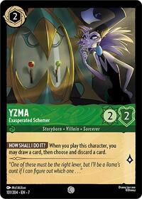 Yzma, Exasperated Schemer (0101) - Cold Foil