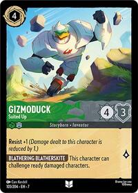 Gizmoduck, Suited Up (0105) - Cold Foil