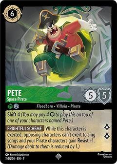 Pete, Space Pirate (0114) - Cold Foil