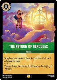 The Return of Hercules (0118) - Cold Foil