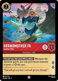 Grandmother Fa, Spirited Elder (0121) - Cold Foil