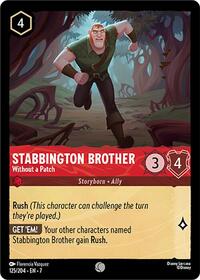 Stabbington Brother, Without a Patch (0125) - Cold Foil
