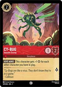 Cy-Bug, Invasive Enemy (0127) - Cold Foil