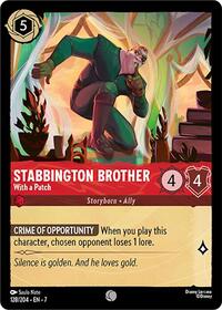 Stabbington Brother, With a Patch (0128)