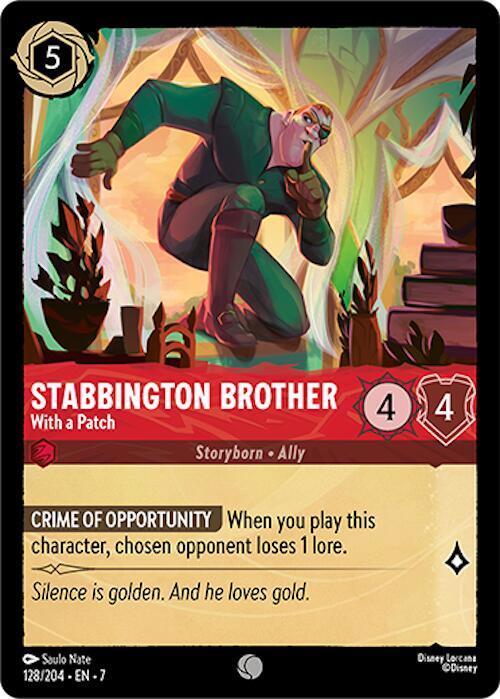 Stabbington Brother, With a Patch (0128)