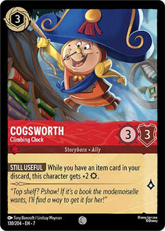 Cogsworth, Climbing Clock (0130)