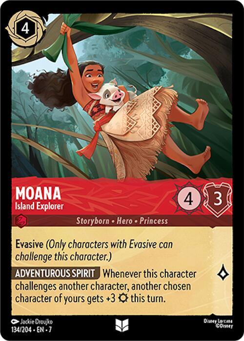 Moana, Island Explorer (0134) - Cold Foil