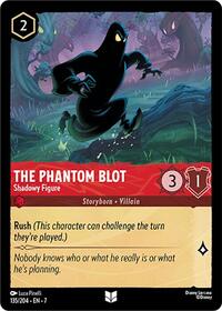 The Phantom Blot, Shadowy Figure (0135) - Cold Foil