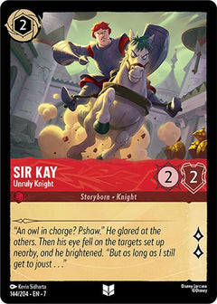 Sir Kay, Unruly Knight (0144) - Cold Foil