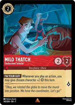 Milo Thatch, Undaunted Scholar (0145) - Cold Foil