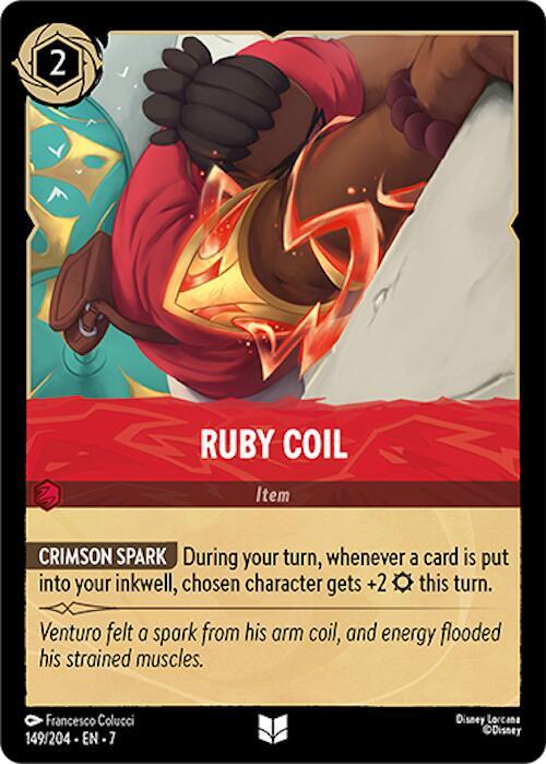 Ruby Coil (0149) - Cold Foil