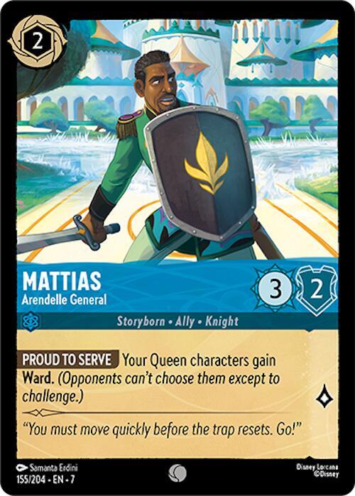 Mattias, Arendelle General (0155) - Cold Foil