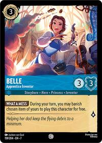 Belle, Apprentice Inventor (0159) - Cold Foil