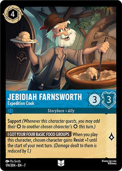 Jebidiah Farnsworth, Expedition Cook (0174) - Cold Foil