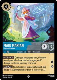 Maid Marian, Badminton Ace (0176) - Cold Foil