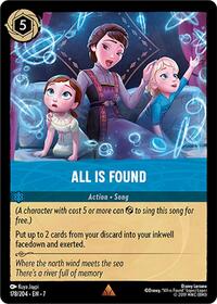 All is Found (0178) - Cold Foil