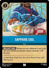 Sapphire Coil (0179) - Cold Foil