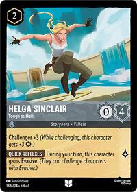 Helga Sinclair, Tough as Nails (0183) - Cold Foil