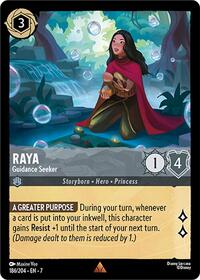 Raya, Guidance Seeker (0186) - Cold Foil
