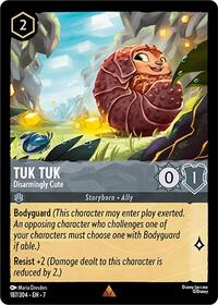 Tuk Tuk, Disarmingly Cute (0187) - Cold Foil