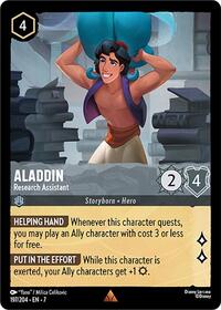 Aladdin, Research Assistant (0197) - Cold Foil