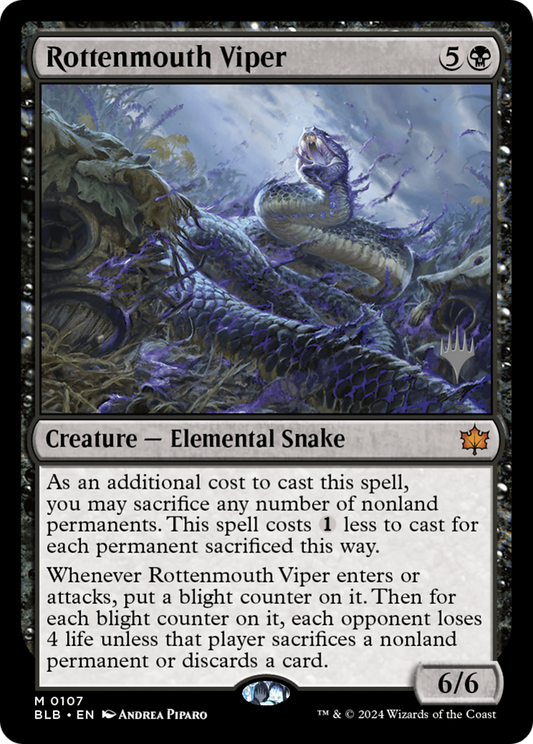 Rottenmouth Viper (0107) (Promo Pack) - Foil