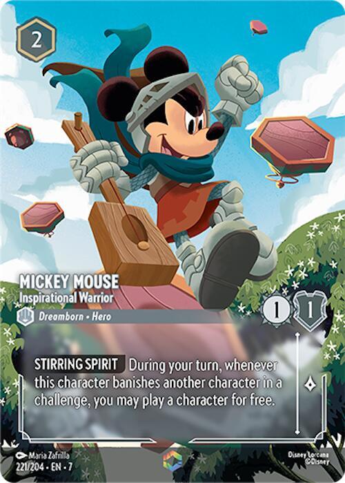 Mickey Mouse, Inspirational Warrior (0221) (Enchanted)