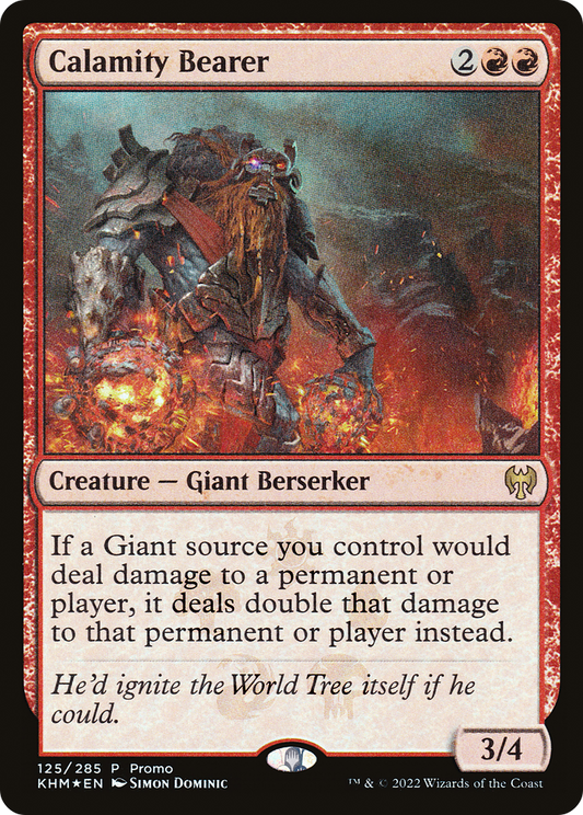 Calamity Bearer (125) - Foil