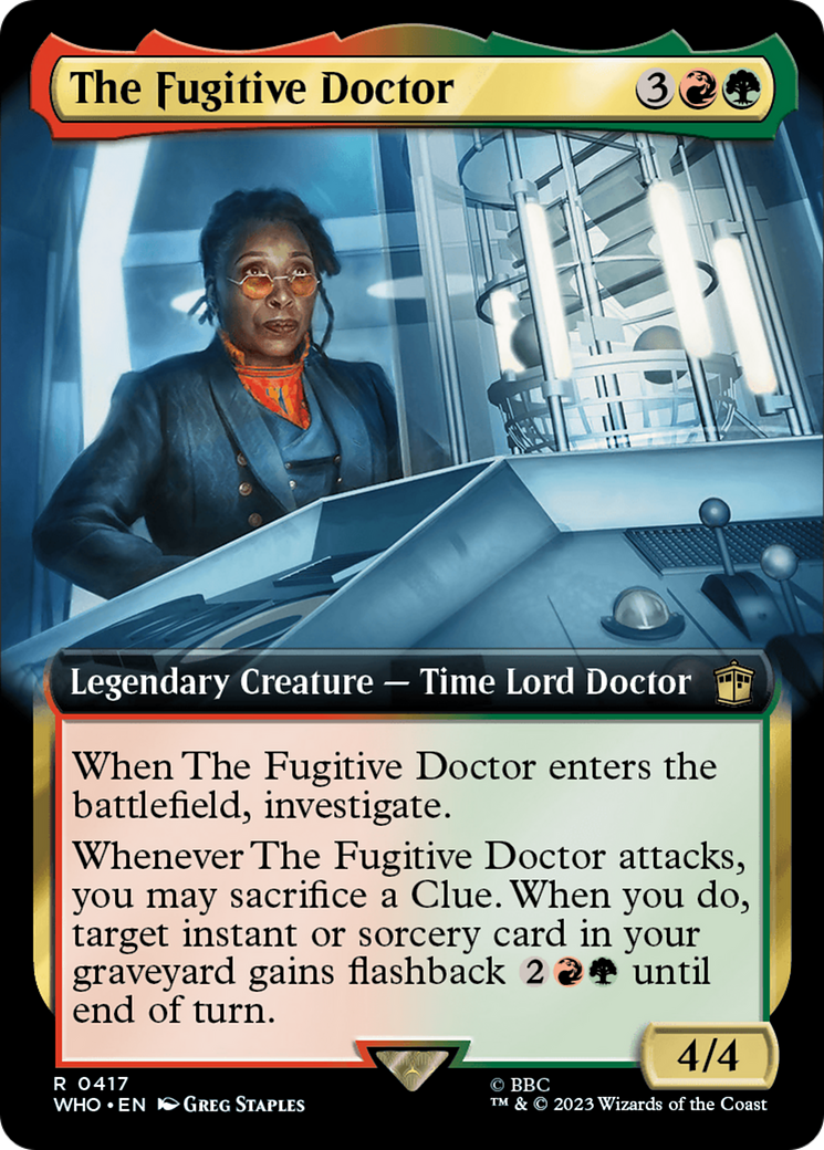 The Fugitive Doctor (0417) (Extended Art) - Foil
