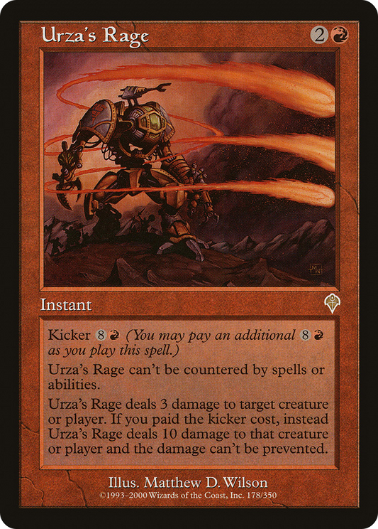 Urza's Rage - Foil