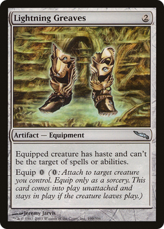 Lightning Greaves - Foil
