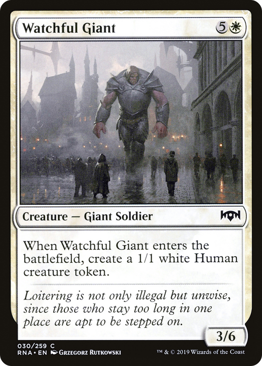 Watchful Giant - Foil
