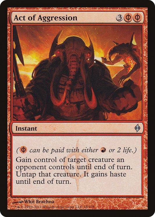 Act of Aggression - Foil