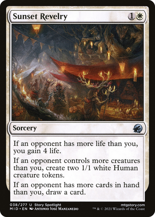 Sunset Revelry - Foil