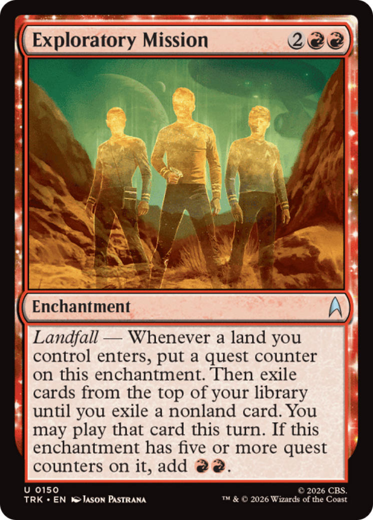 Exploratory Mission (TRK) - Foil