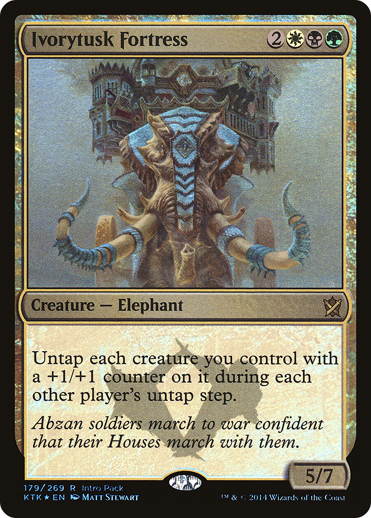 Ivorytusk Fortress (179) (Intro Pack) - Foil