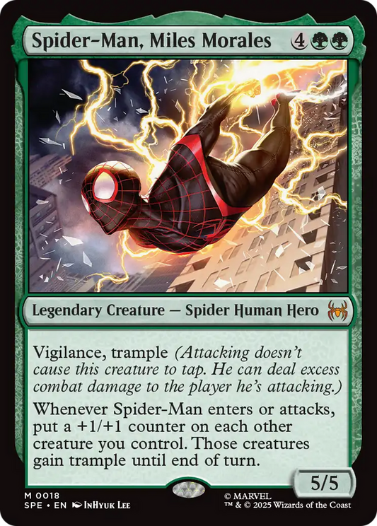 Spider-Man, Miles Morales (SPE) - Foil