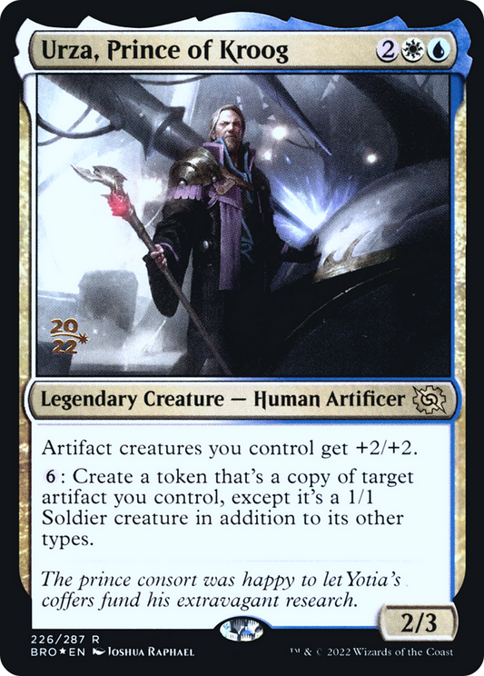 Urza, Prince of Kroog (226) (Prerelease) - Foil