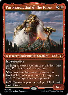 Purphoros, God of the Forge (0547) - Foil Etched