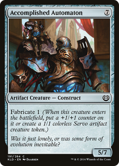 Accomplished Automaton - Foil