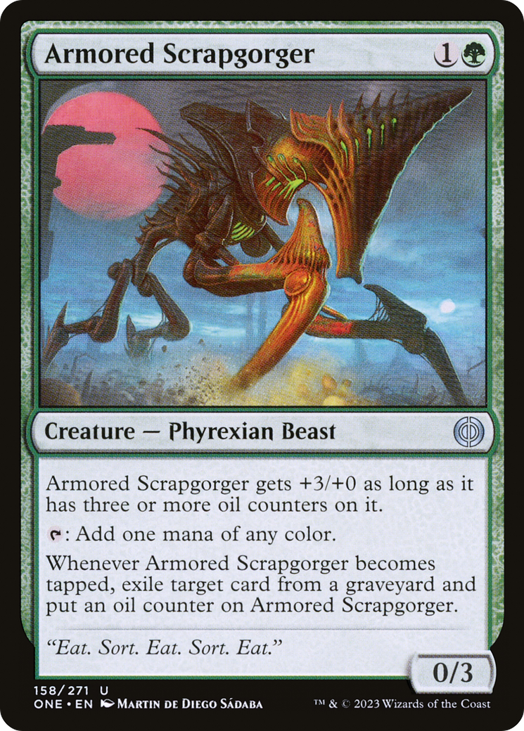 Armored Scrapgorger - Foil