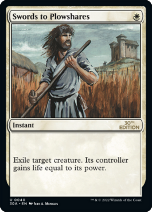 Swords to Plowshares (Modern Frame)
