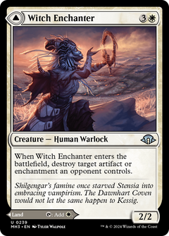 Witch Enchanter // Witch-Blessed Meadow (MH3) - Foil