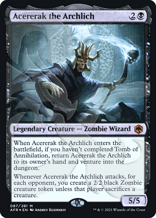 Acererak the Archlich (087) (Ampersand) - Foil