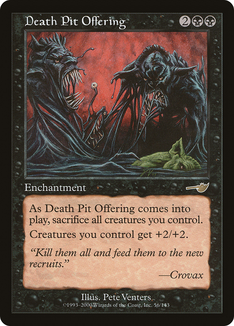 Death Pit Offering - Foil