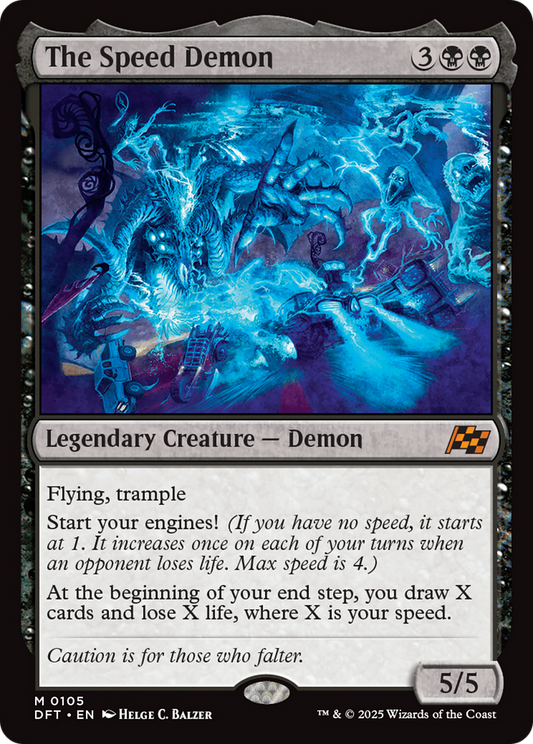The Speed Demon - Foil