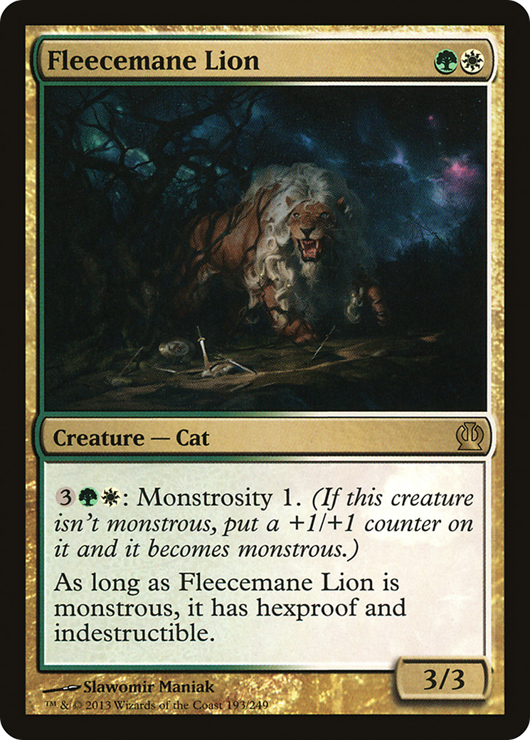 Fleecemane Lion - Foil