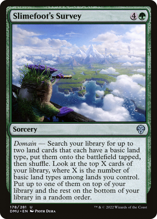 Slimefoot's Survey - Foil