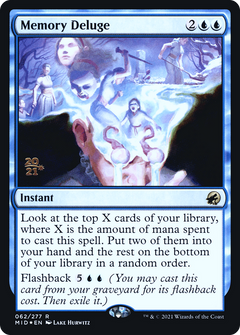 Memory Deluge (062) (Prerelease) - Foil