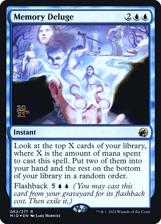 Memory Deluge (062) (Prerelease) - Foil